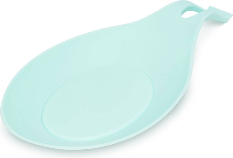 Blue Silicone Spoon Rest