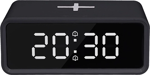 Clear LED display with adjustable brightness