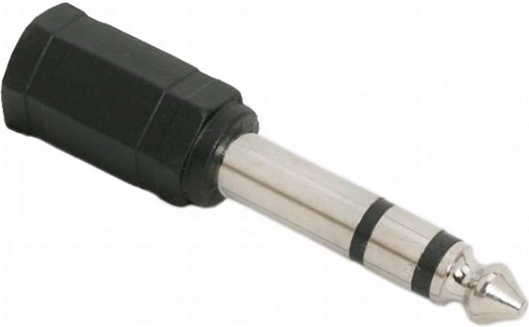 Stereo adapter Jack 3.5 mm to Jack 6.3 mm