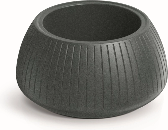 Саксия Coro Bowl 48 см графит