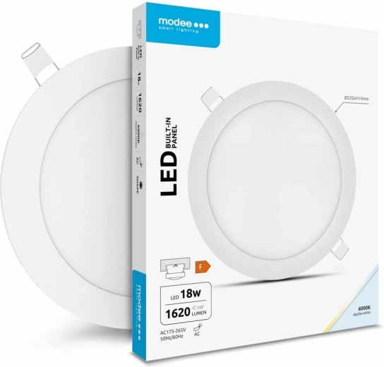 Round LED Panel 18 W Cool White MODEE LIGHTING
