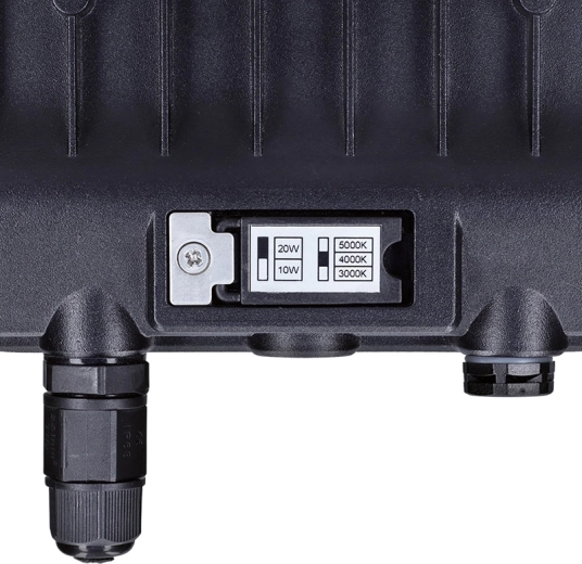 Adjustable power and light color (3CCT)