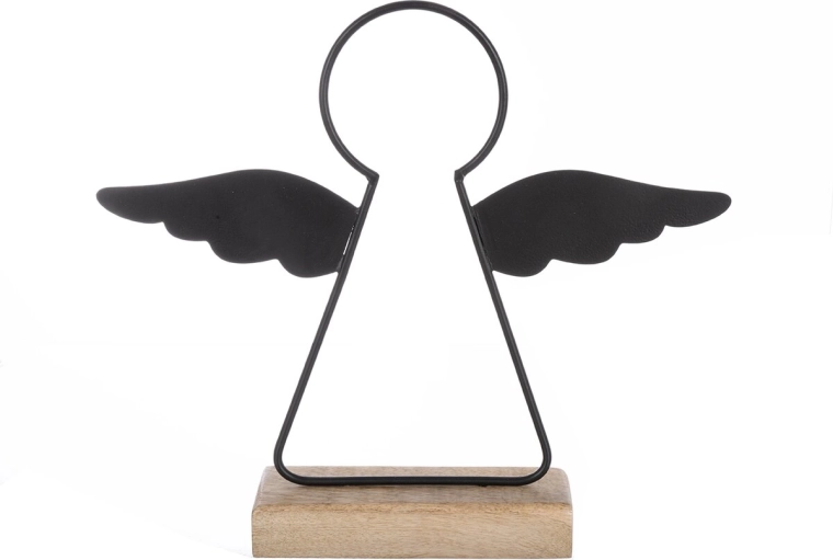 Minimalist design made of metal and wood