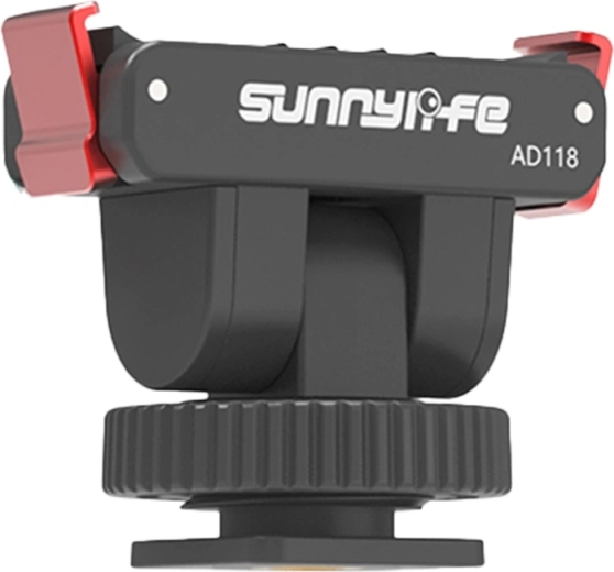 Sunnylife cold shoe adapter for DJI Osmo 360 and Action 5 Pro/4/3/2