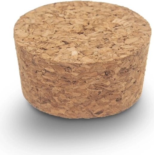 Conical cork stopper 4.3–3.7 × 2.4 cm, 3 pcs