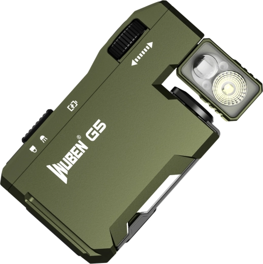 Wuben G5 pocket flashlight 400 lm – army green