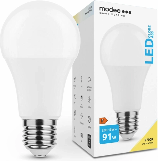 Modee Smart Lighting LED globe bulb E27 13 W warm white
