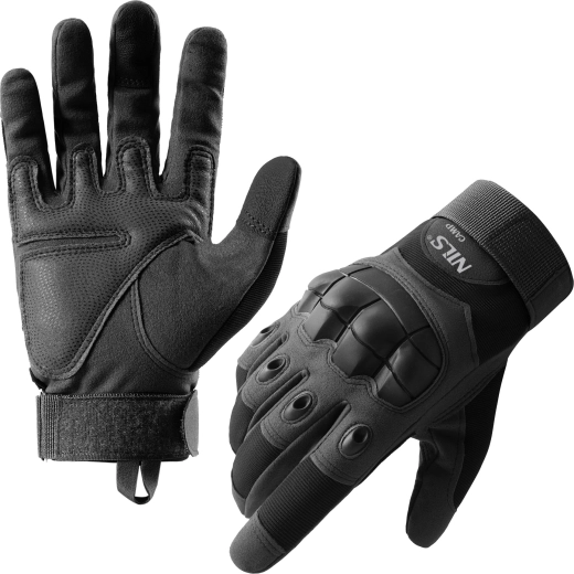 NILS Camp Tactical Gloves Black – L