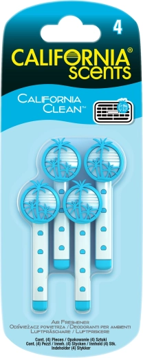 California Scents Vent Sticks освежител за въздух за вентилация – California Clean