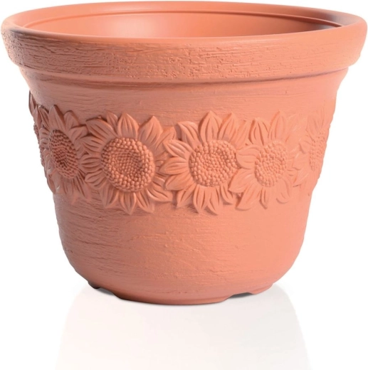 Sunny 57 cm Brick-Colored Window Box Planter