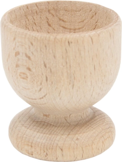 Wooden egg cup 5 × 4 cm
