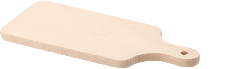 Medium plastic meat cutting board 31 × 13.5 cm