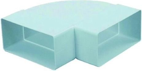 Хоризонтално плоско коляно за въздуховоди 110 × 55 mm
