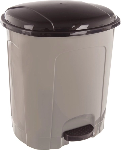 Pedal Trash Bin 5.5 L, Coffee Brown