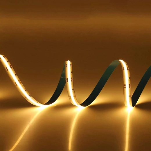 COB LED strip warm white 12 V 11 W/m 5 m