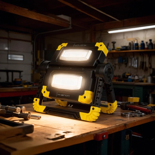Powerful light up to 2 × 1000 lm