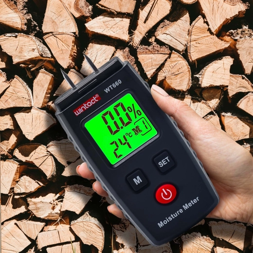 Quick material moisture checking