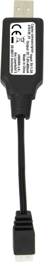 USB charging cable for Capter Speedboot 7.4 V 2.4 GHz motorboat