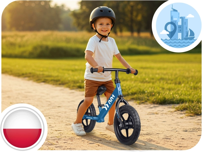 Learning balance and confidence while riding