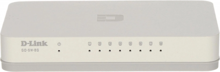 8-port switch 8xGbE