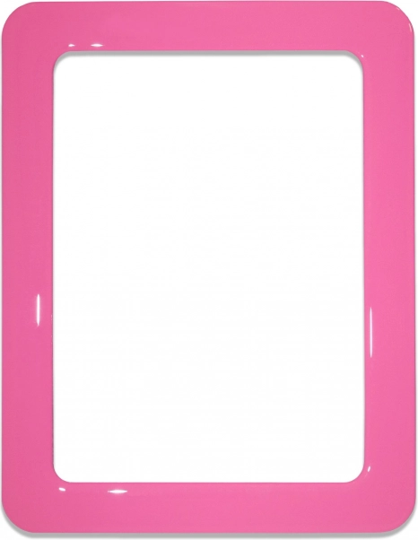 Magnetic Self-Adhesive Frame Pink 16.0x11.8 cm
