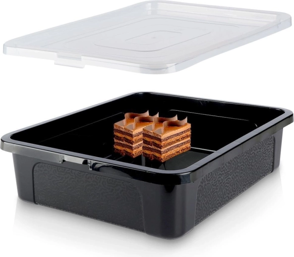 Vilde cake container with lid 40 × 33 × 10 cm