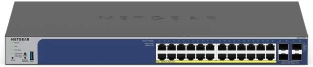 Intelligent Switch NETGEAR GS728TXP 24GE PoE+ 4SFP+