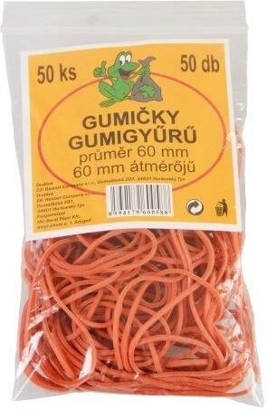 Ластици 60 мм, опаковка 50 бр.