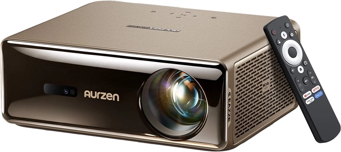 Aurzen Eazze D1 Max интелигентен Full HD проектор с Google TV