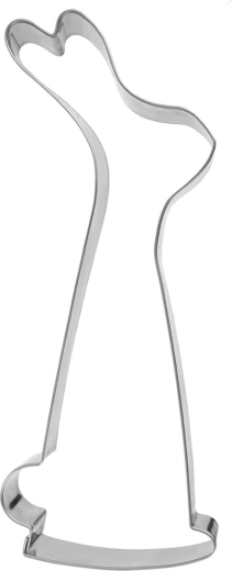 Stainless steel cookie cutter – tall bunny