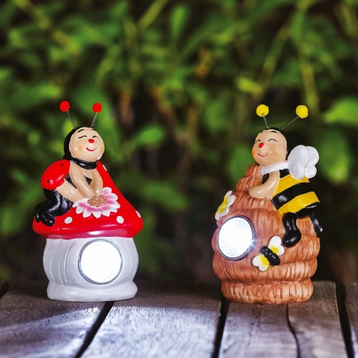Solar Animal LED Garden Figurine - 1 Piece