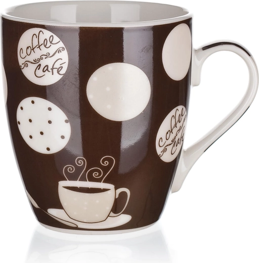 Ceramic Cappuccino Mug 240 ml white