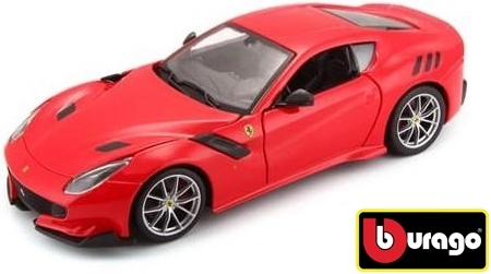 Bburago метален модел Ferrari F12 TDF червен 1:24