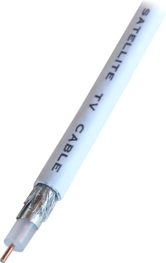 Solight coaxial cable CC120 15 m white