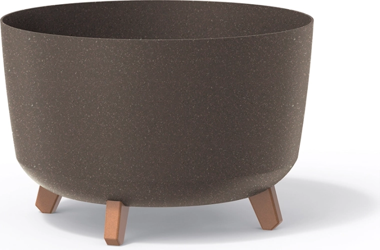 Саксия Gracia Standard Eco Wood 28,5 см – кафе