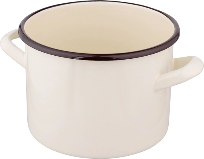 Classic shape and comfortable handles
