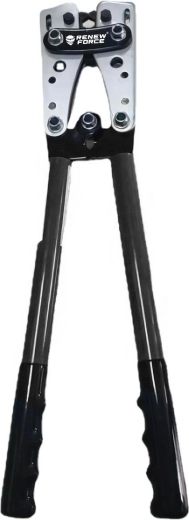 RENEW FORCE Manual Crimping Pliers for Cable Lugs and Ferrules HEX 6–50 mm²