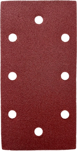 Шлифовъчни листове 93×185 mm, зърненост 40, 8 отвора, сухо велкро (5 бр.)