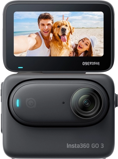Екшън камера Insta360 GO 3 128 GB черна