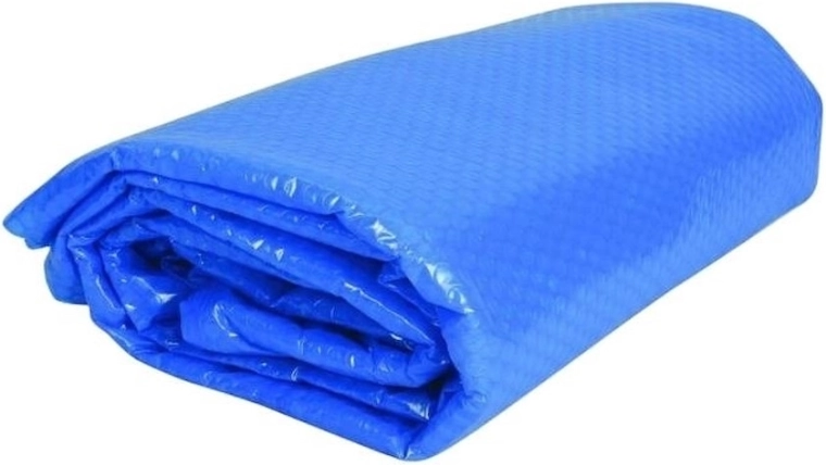 Blue solar cover for pools with a water surface diameter of 1.95 m