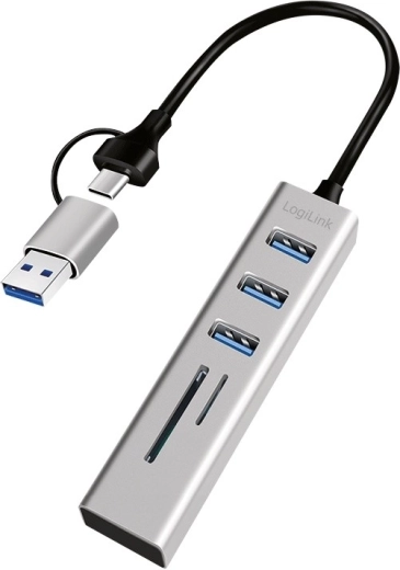 Два конектора в комплекта: USB‑C и USB‑A