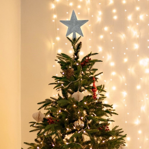 Искрящ празничен ефект