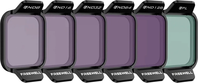 Комплект от 6 дневни филтъра Freewell за DJI Flip