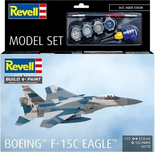 Plastic Model Boeing F-15C Eagle 1:72 Starter Set