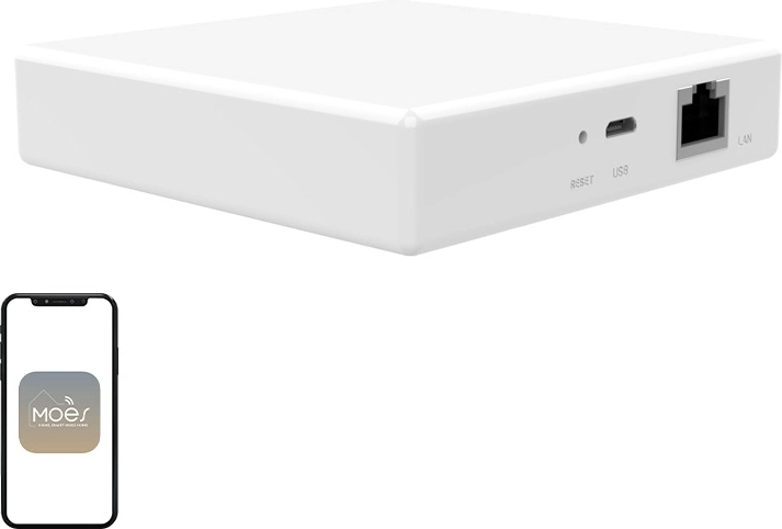 Шлюз MOES MZHUB за ZigBee, Matter и Thread