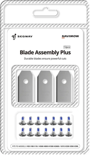 Set of cutting blades for Segway Navimow robotic lawn mowers