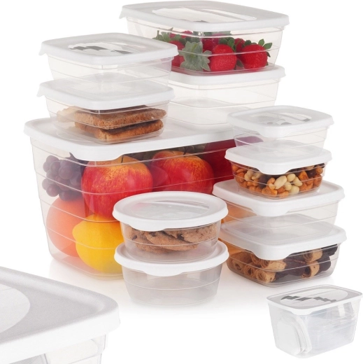 Clear and space-saving storage