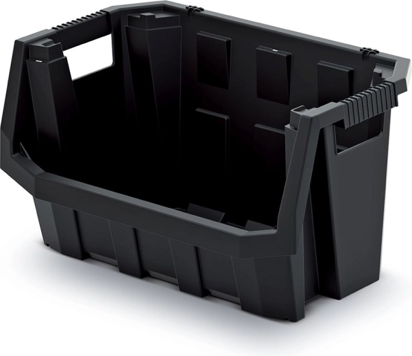 Пластова кутия за съхранение Truck Max 60 л, черна