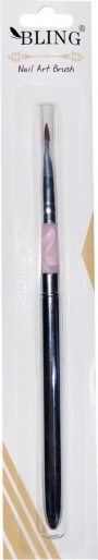 Professional Gel Brush Bling size 6 – Silver