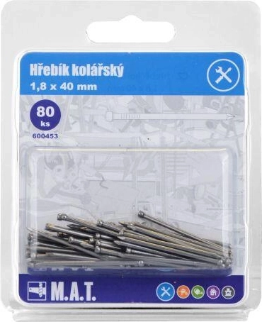Saddler’s Nails 40 × 1.8 mm – 80 pcs